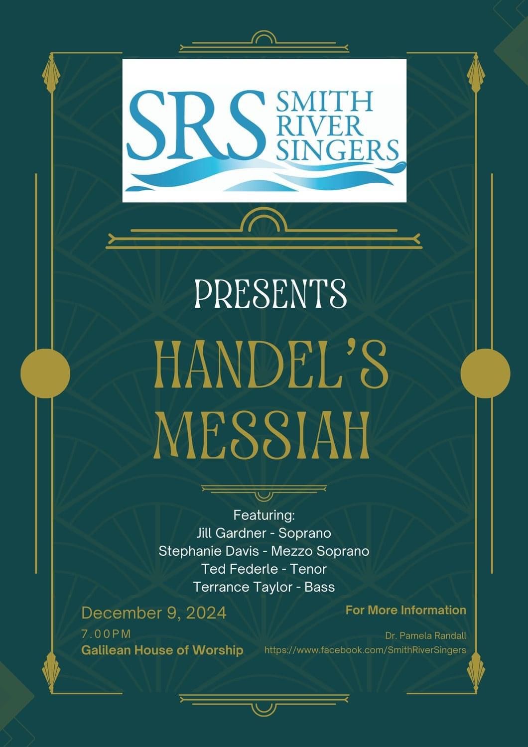 Smith River Singers present: Handel's Messiah