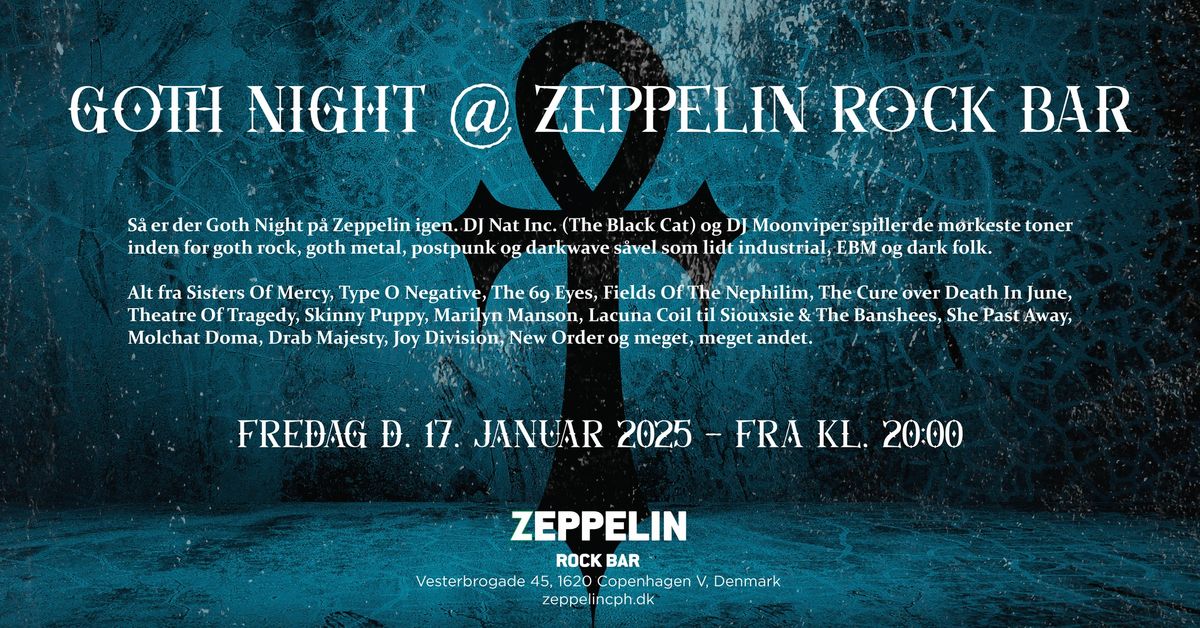 GOTH NIGHT @ Zeppelin Rock Bar