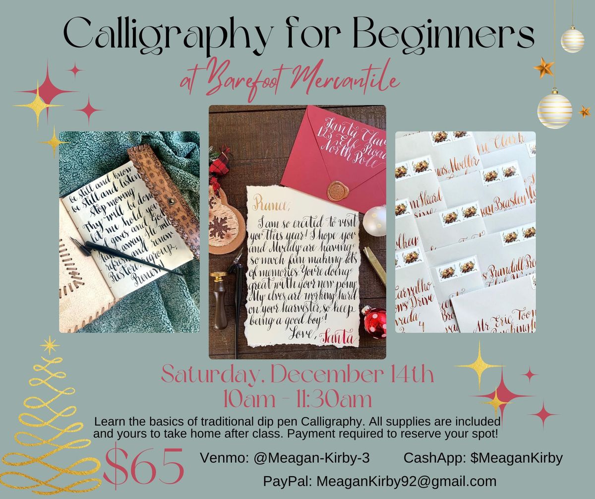 Calligraphy for Beginners with Meagan