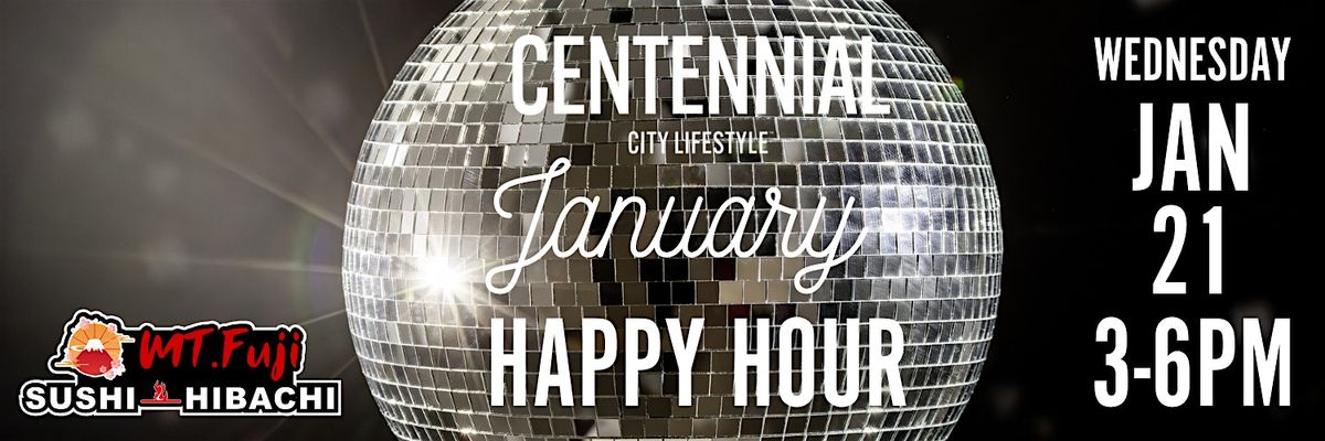 Centennial City Lifestyle | January Happy Hour