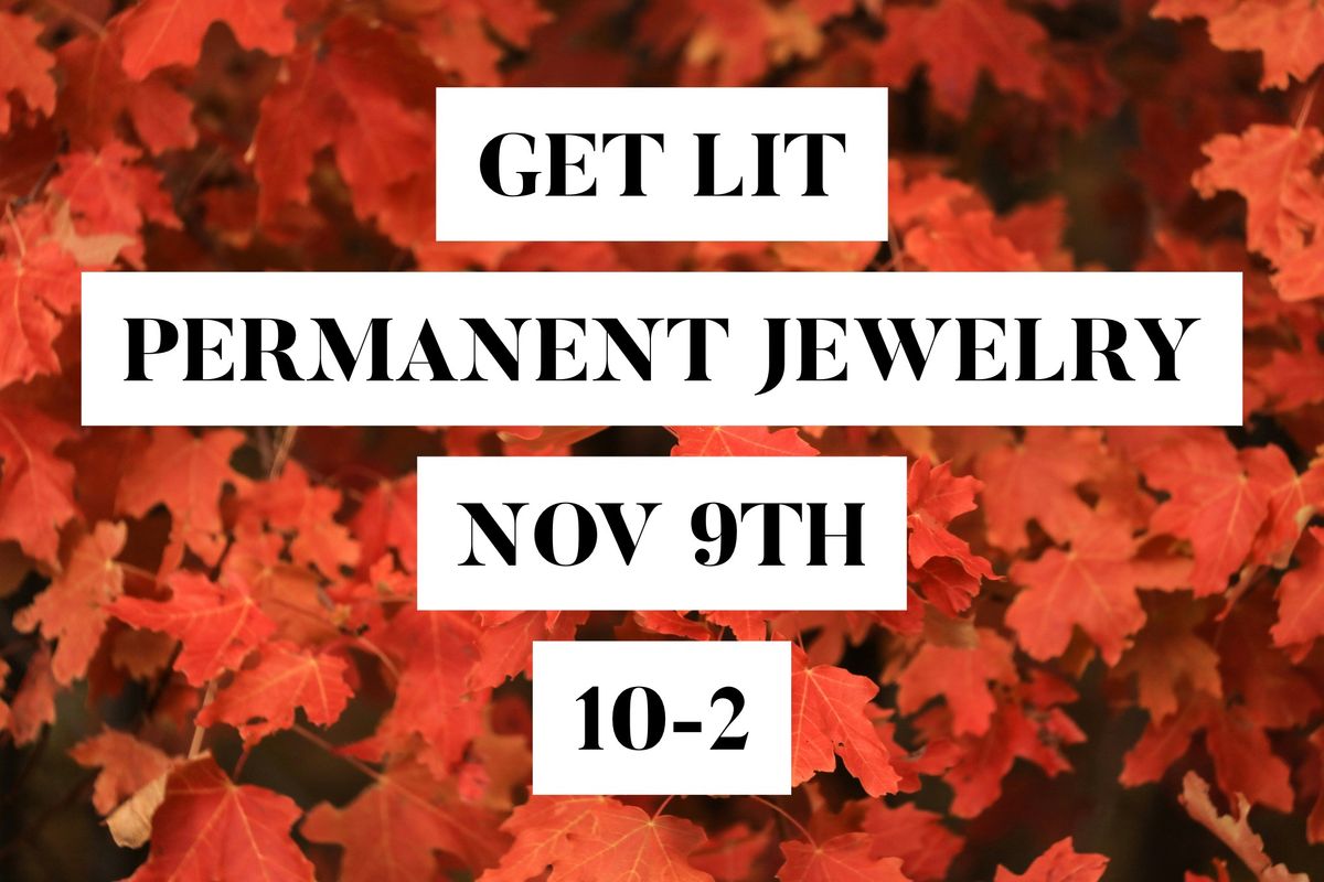 FALL FEST \ud83c\udf42\ud83c\udf41\ud83c\udf3e with GET LIT permanent jewelry \ud83d\udc8e & custom trucker hats \ud83e\udde2 