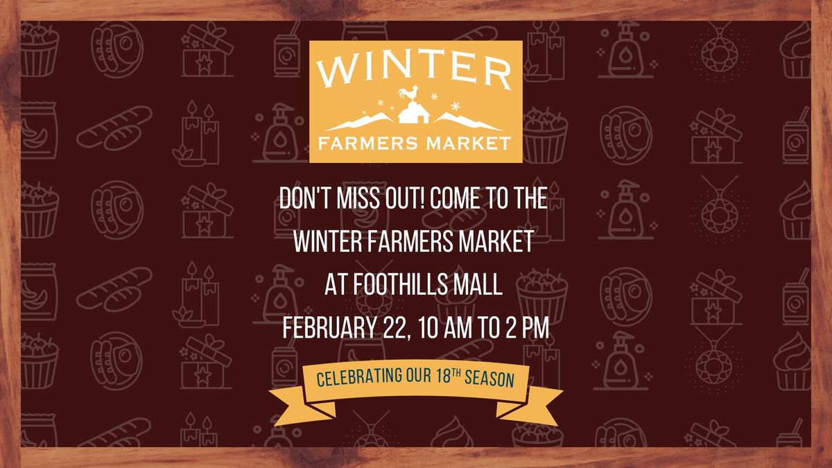 Winter Farmers Market: February 22nd