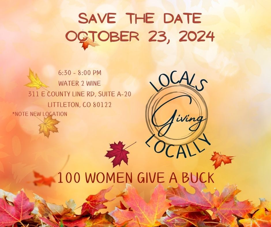 Locals Giving Locally - 100 Women Give A Buck