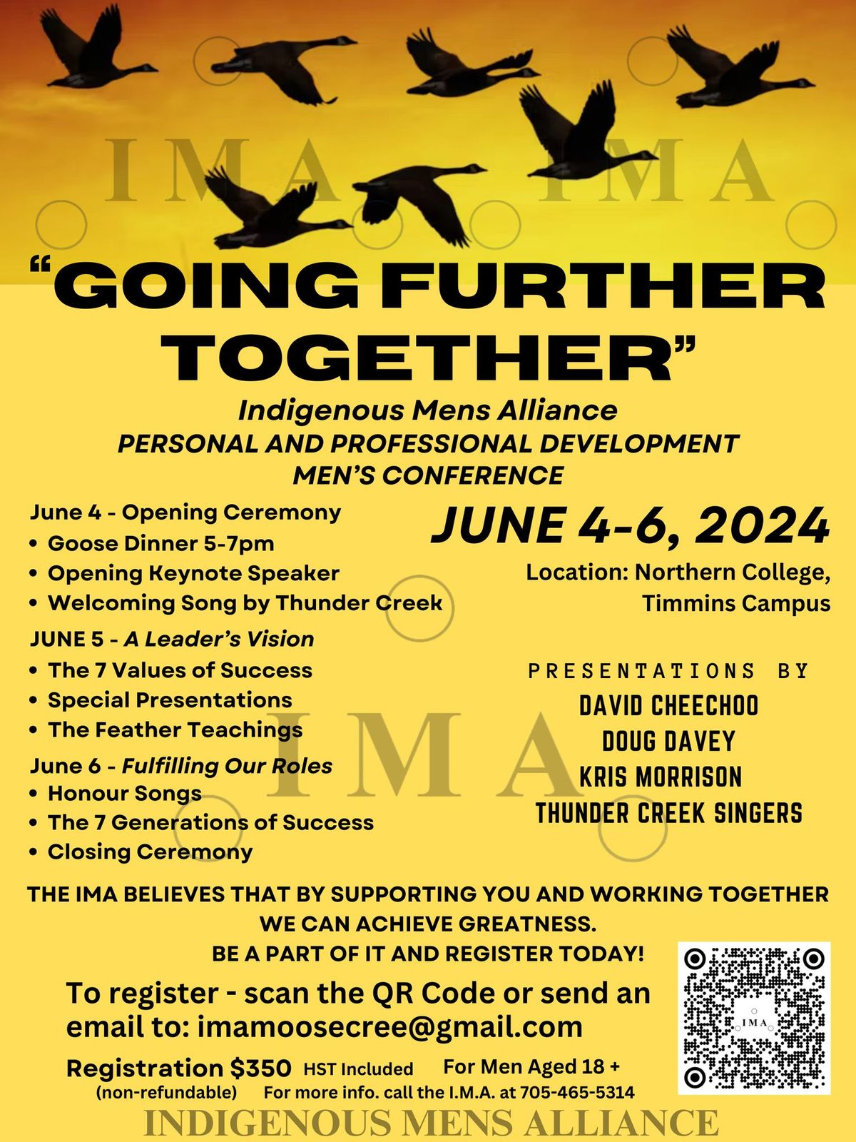 THE "GOING FURTHER TOGETHER" MENS CONFERENCE 