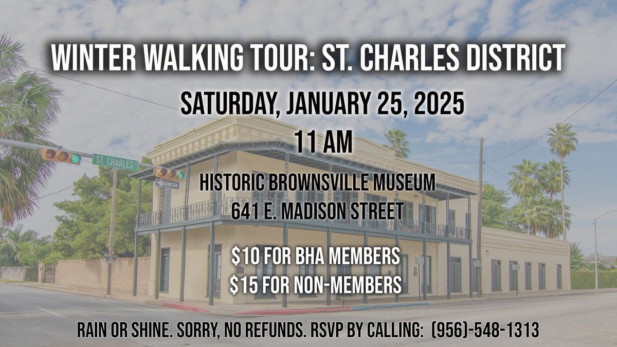 Winter Walking Tour: St Charles District 