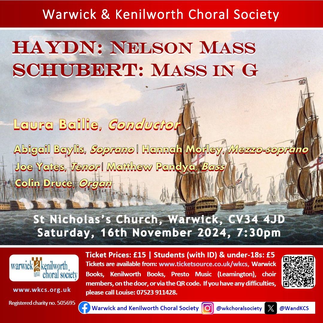 Haydn Nelson Mass and Schubert Mass in G