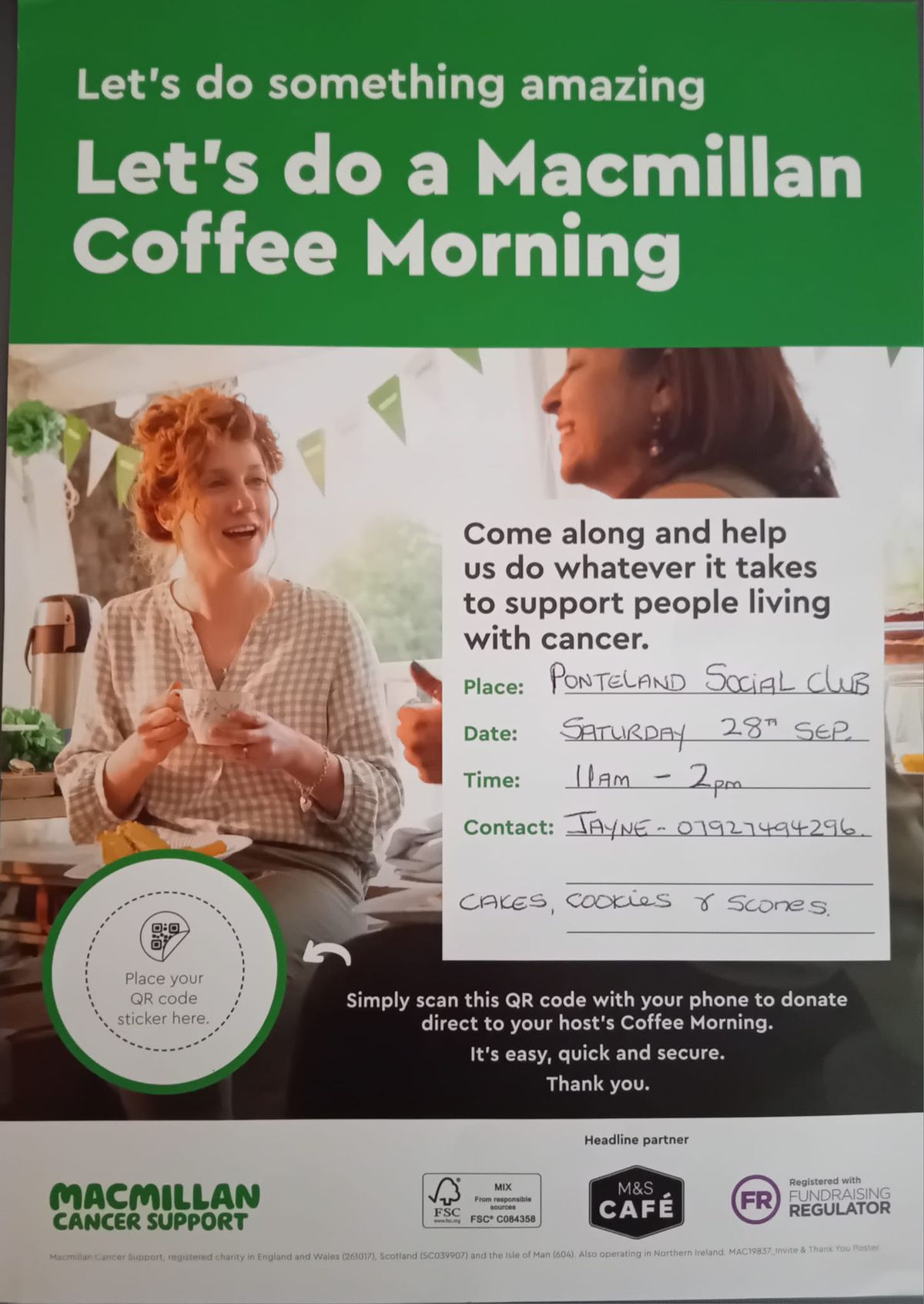 Macmillan Coffee Morning