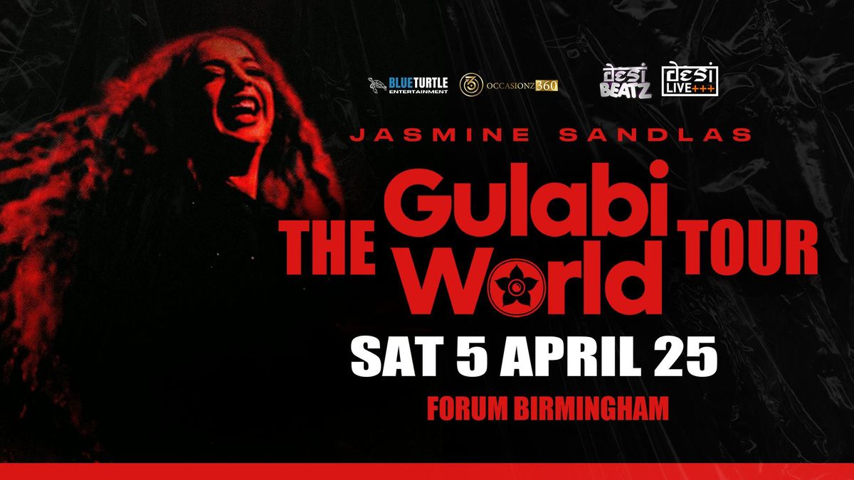 JASMINE SANDLAS LIVE | 05.04.25 | GULABI WORLD TOUR : BIRMINGHAM