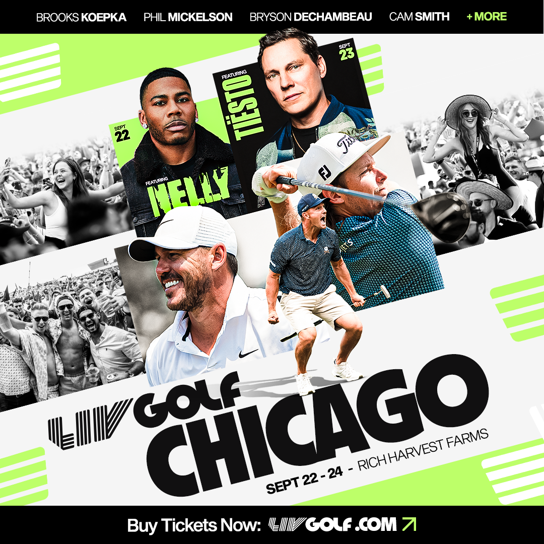 LIV Golf Chicago - Friday at Bolingbrook Golf Club