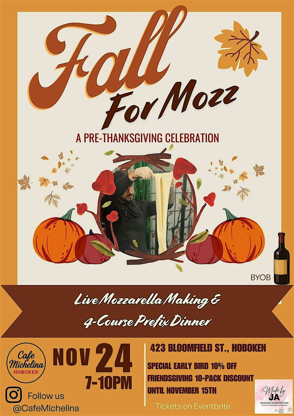 Fall for Mozz: A Pre-Thanksgiving Celebration
