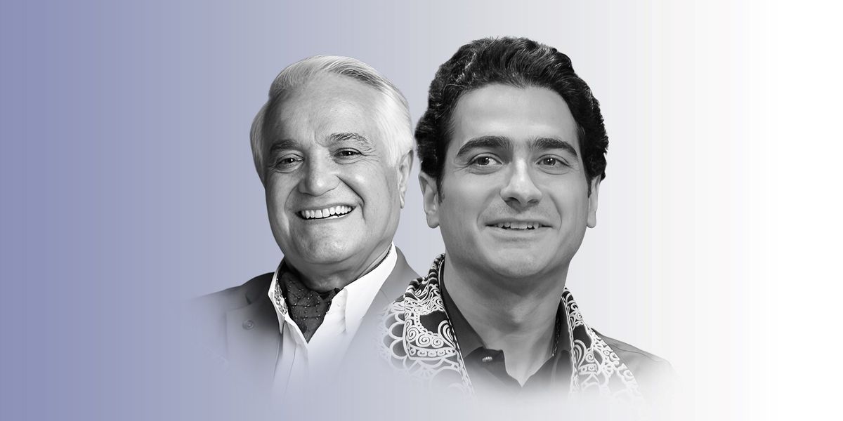 Homayoun Shajarian and Anoushiravan Rohani at Davies Symphony Hall