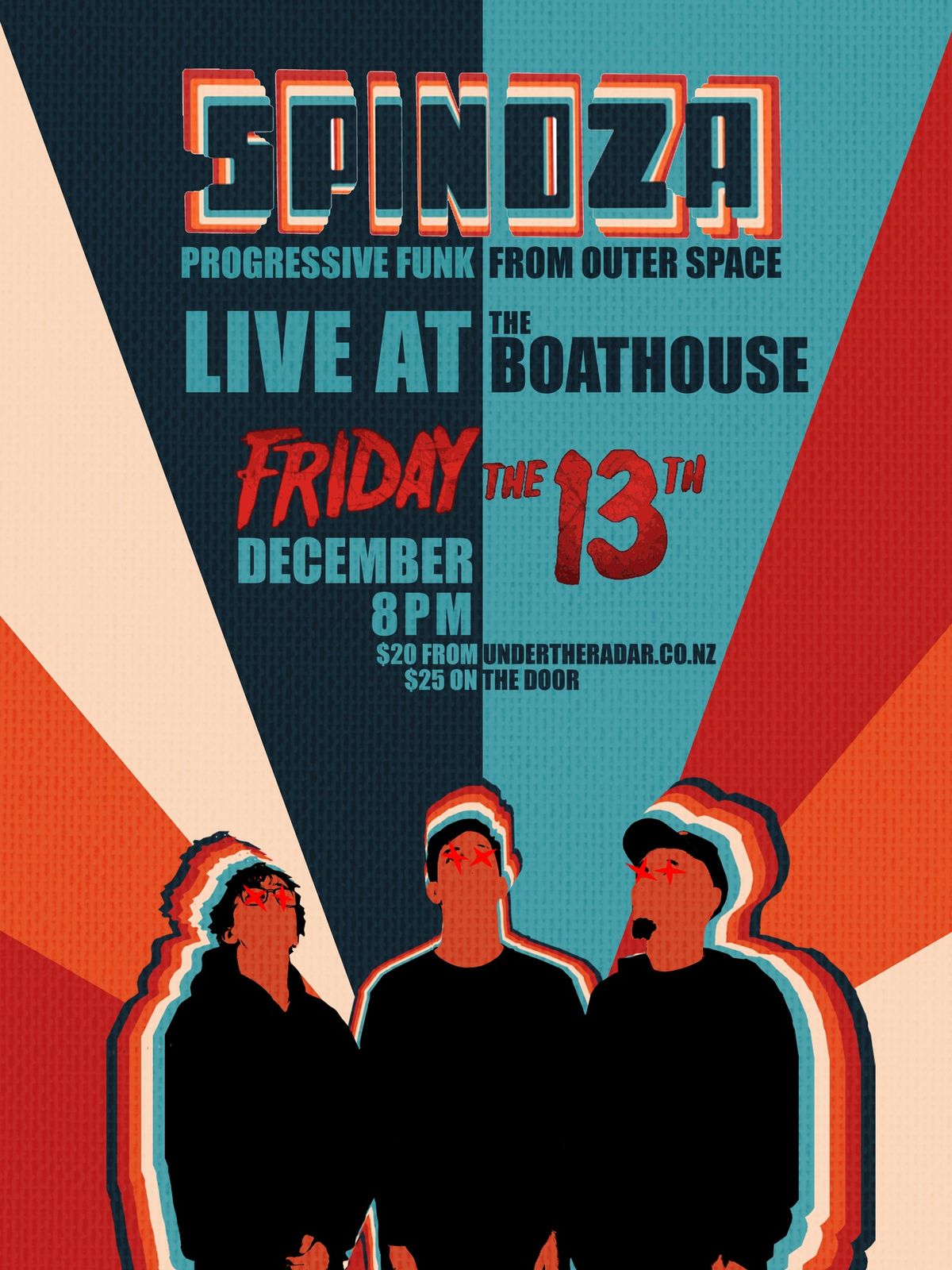 SPINOZA - Live at The Boathouse - Friday 13th