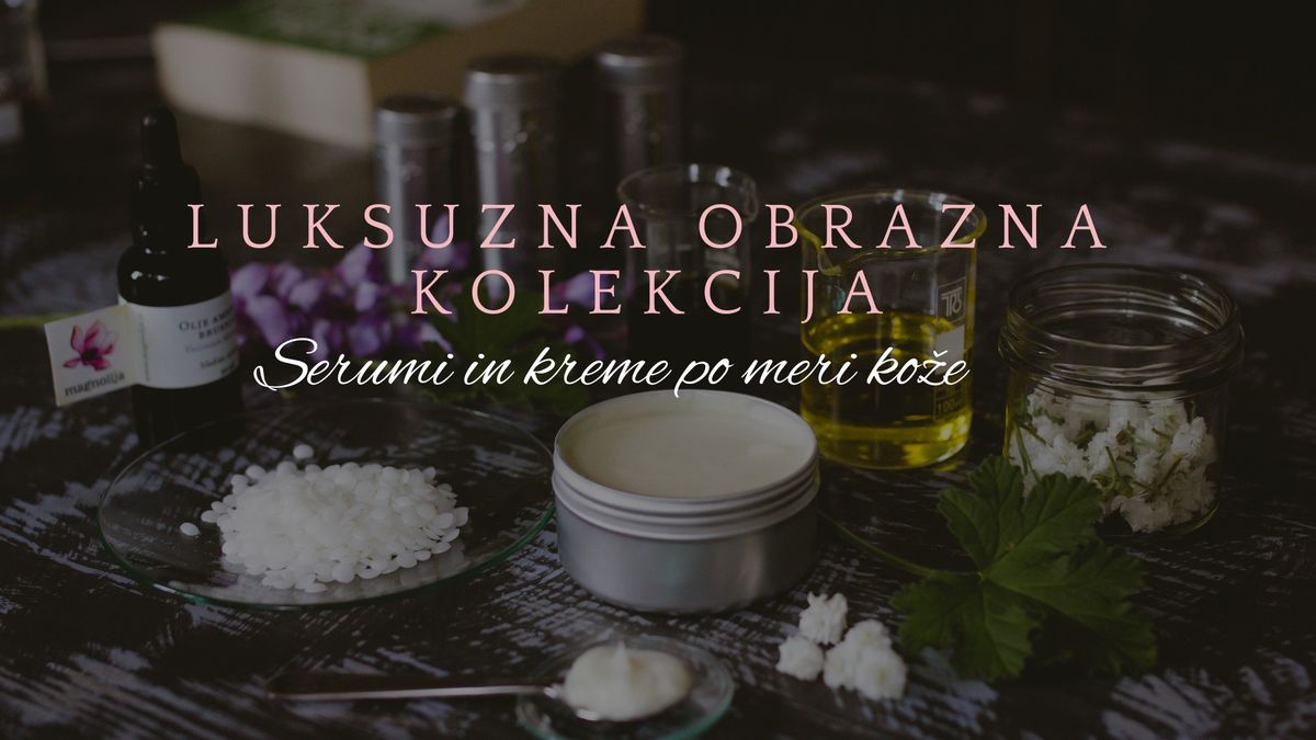 Luksuzna obrazna kolekcija: Serumi in kreme po meri ko\u017ee