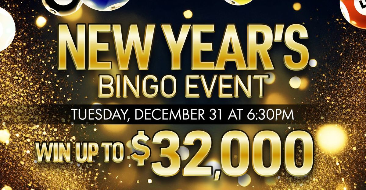 New Year's Eve Bingo Event