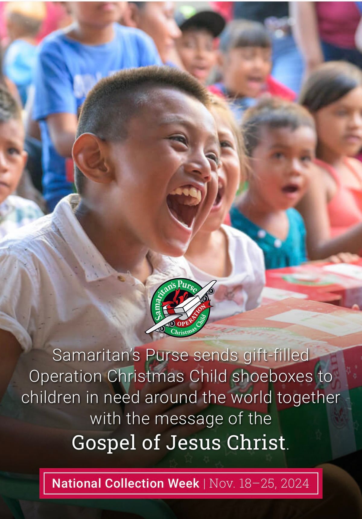 Operation Christmas Child ShoeBox Packing Party