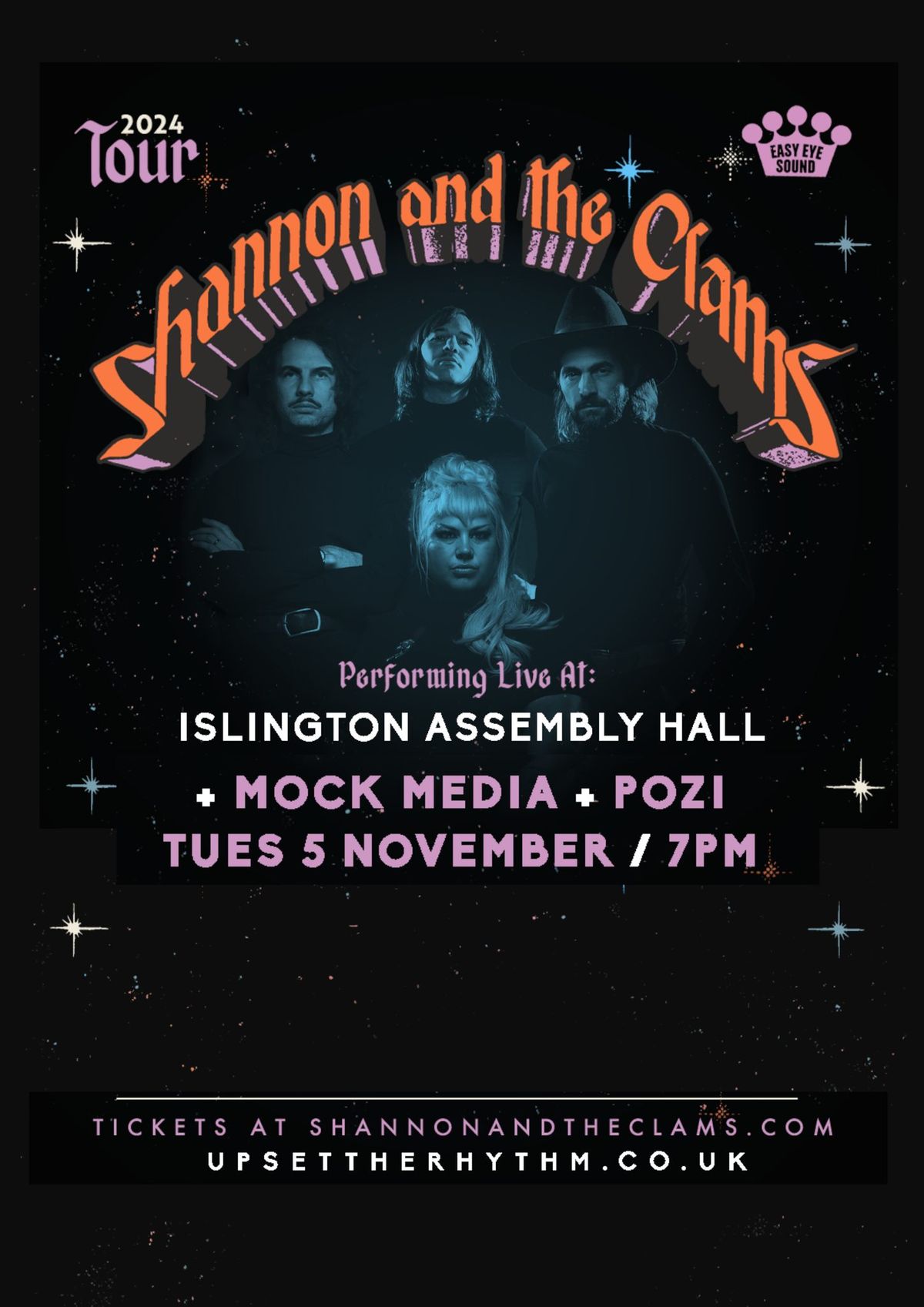 Shannon and the Clams + Mock Media + Pozi - Live in London!