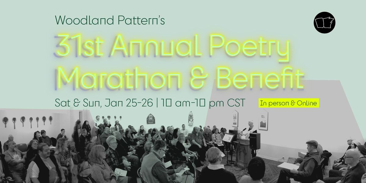 31st Annual Poetry Marathon & Benefit