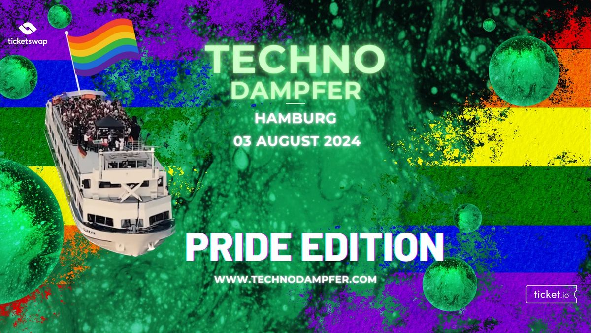 Techno Dampfer PRIDE EDITION Hamburg