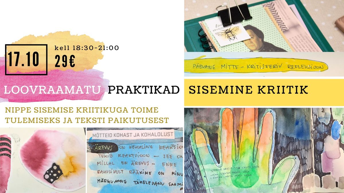 LOOVRAAMATU PRAKTIKA  "Sisemine kriitik" 