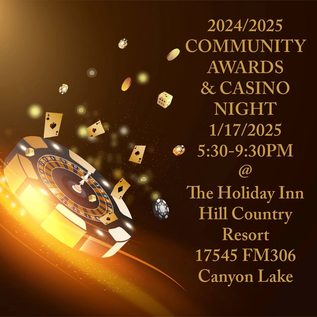 2024\/25 Community Awards & Casino Night