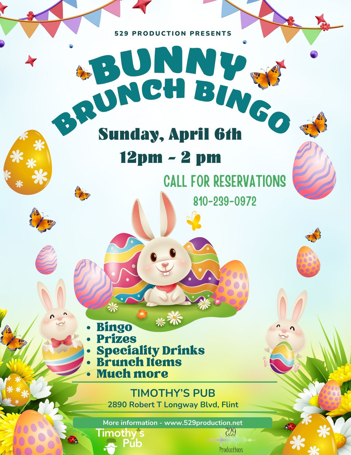 BUNNY BRUNCH BINGO 