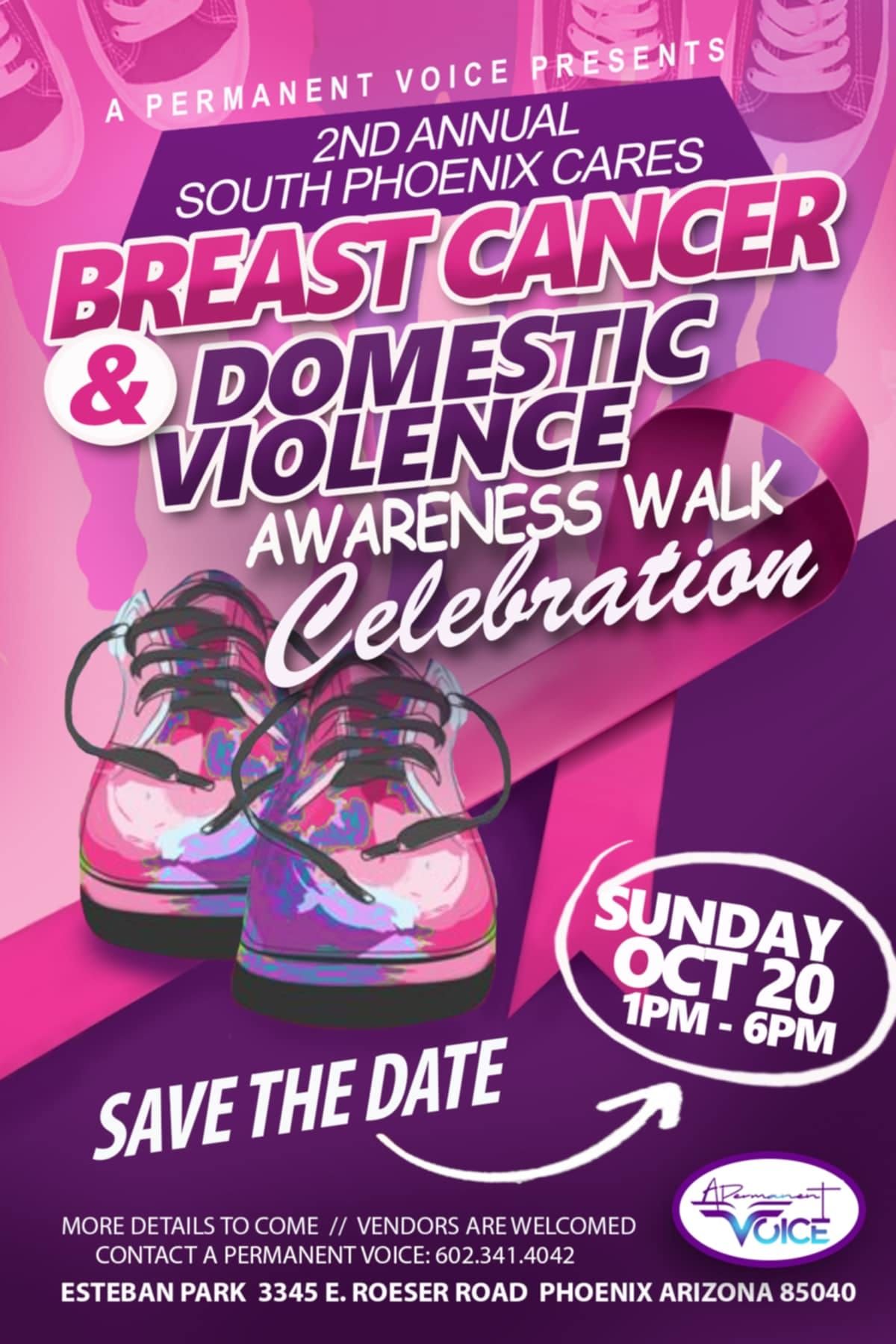 Breast Cancer and Domestic Violence Awareness Walk And Celebration 