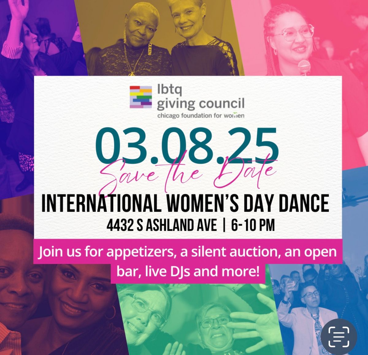  LBTQ Giving Council of CFW - International Women\u2019s Day Dance