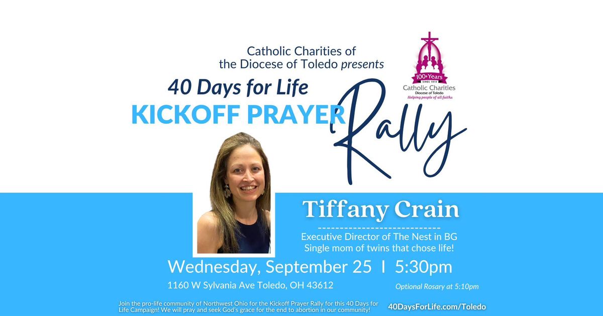 40 Days for Life Kickoff Prayer Rally