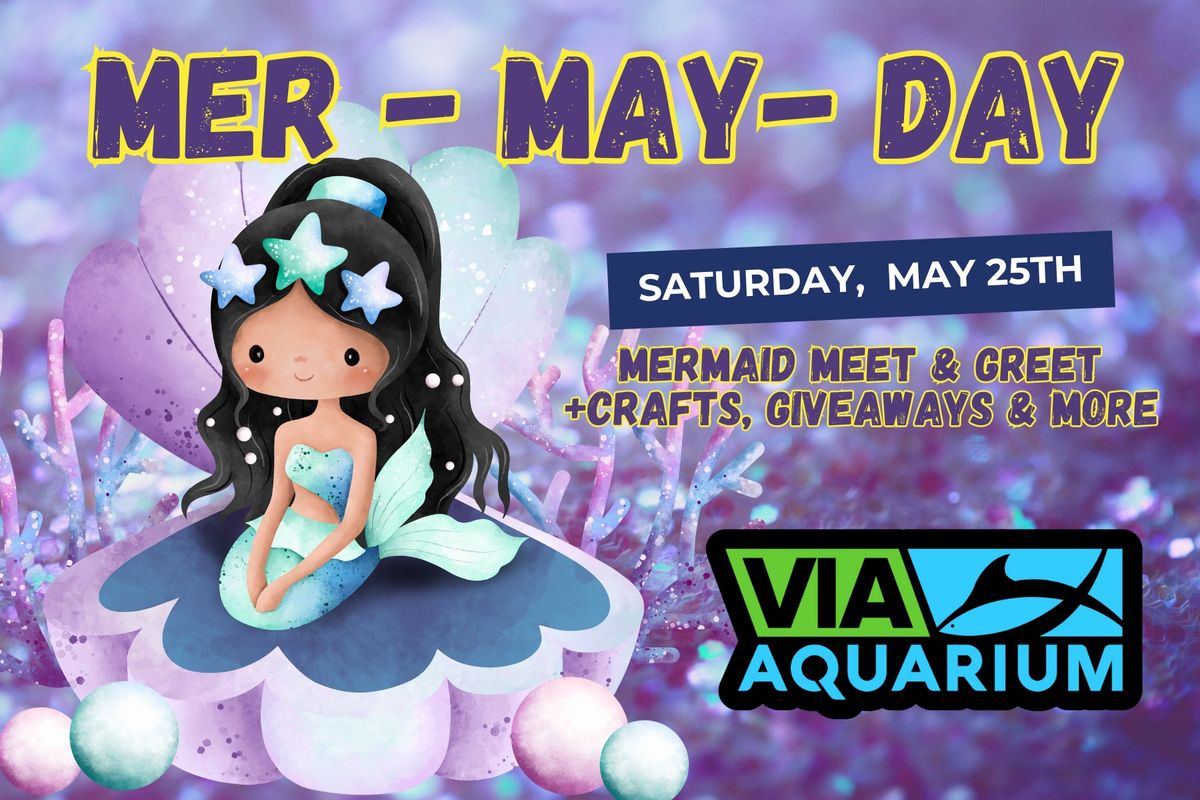 Mer-May-Day - Mermaid Meet & Greet - Via Aquarium