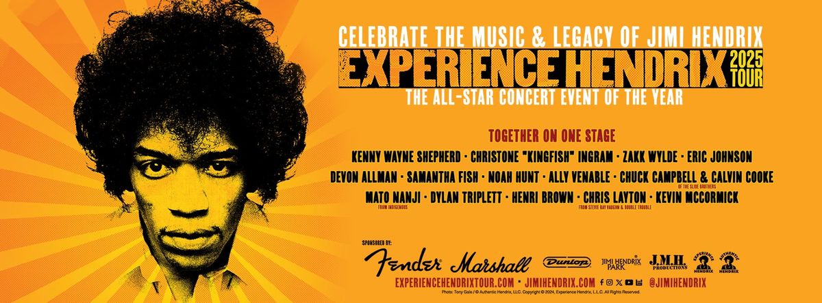 Experience Hendrix at Durham Performing Arts Center