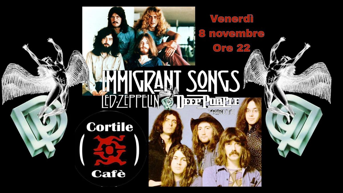 Immigrant songs live@cortile caf\u00e8