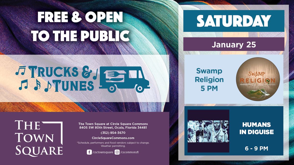 Trucks & Tunes with Swamp Religion & Humans in Disguise