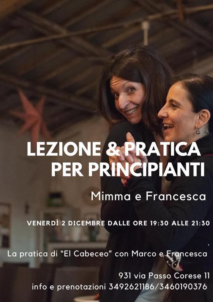 Principianti Approfondimento lezione+pratica, 931 Eventi, Rome, 2 ...