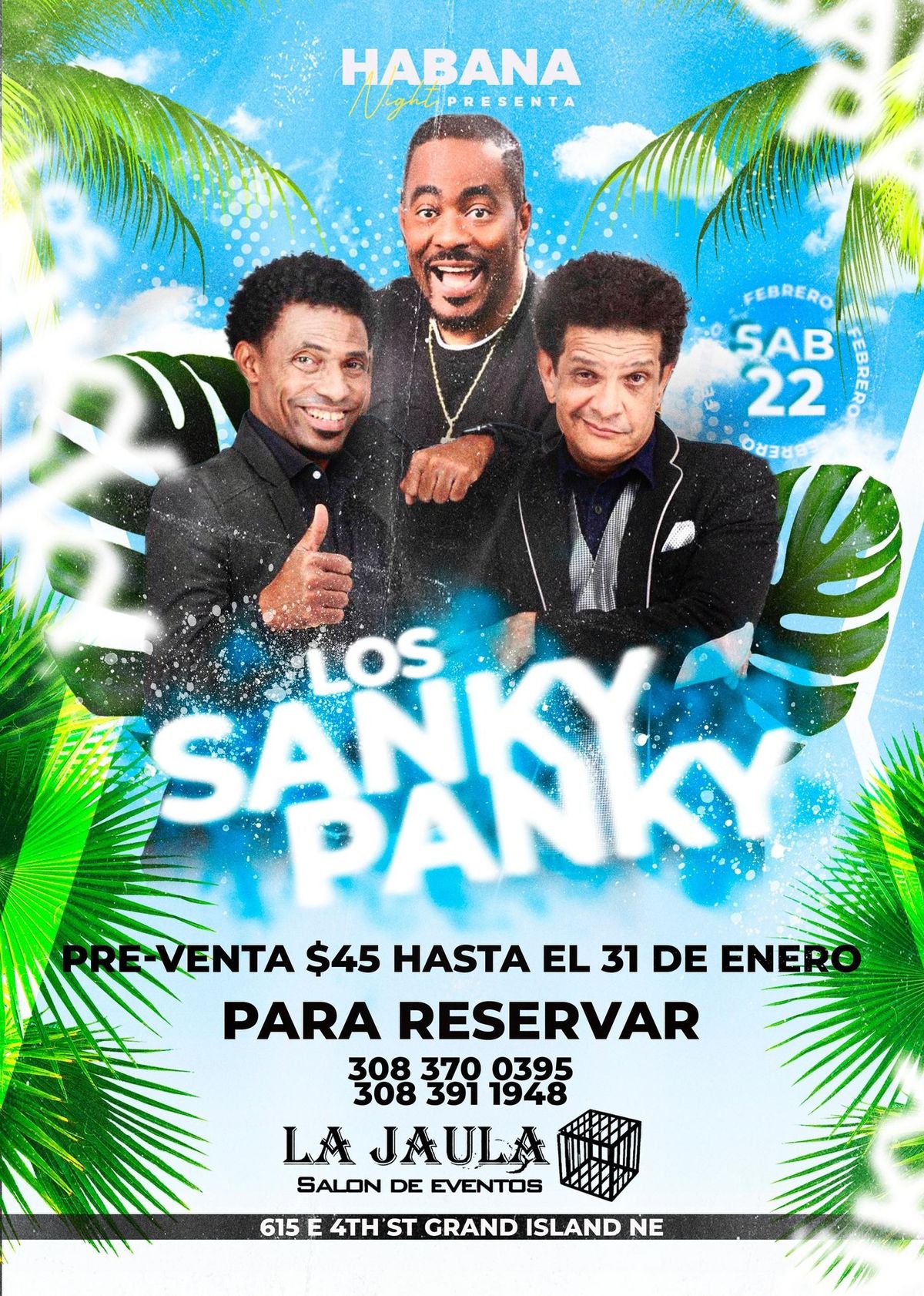  Sanky Panky en vivo