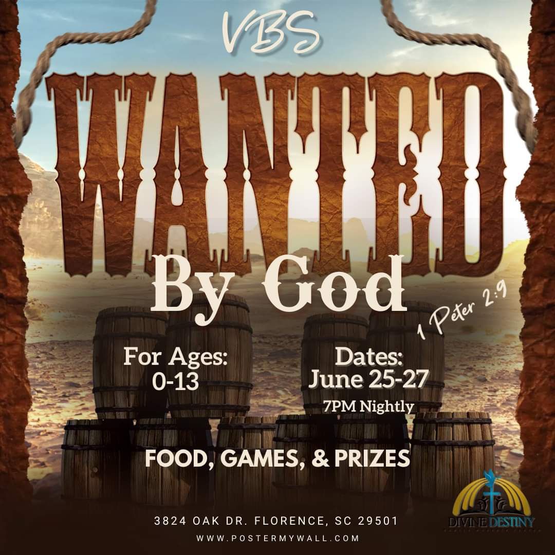 Wanted By God VBS