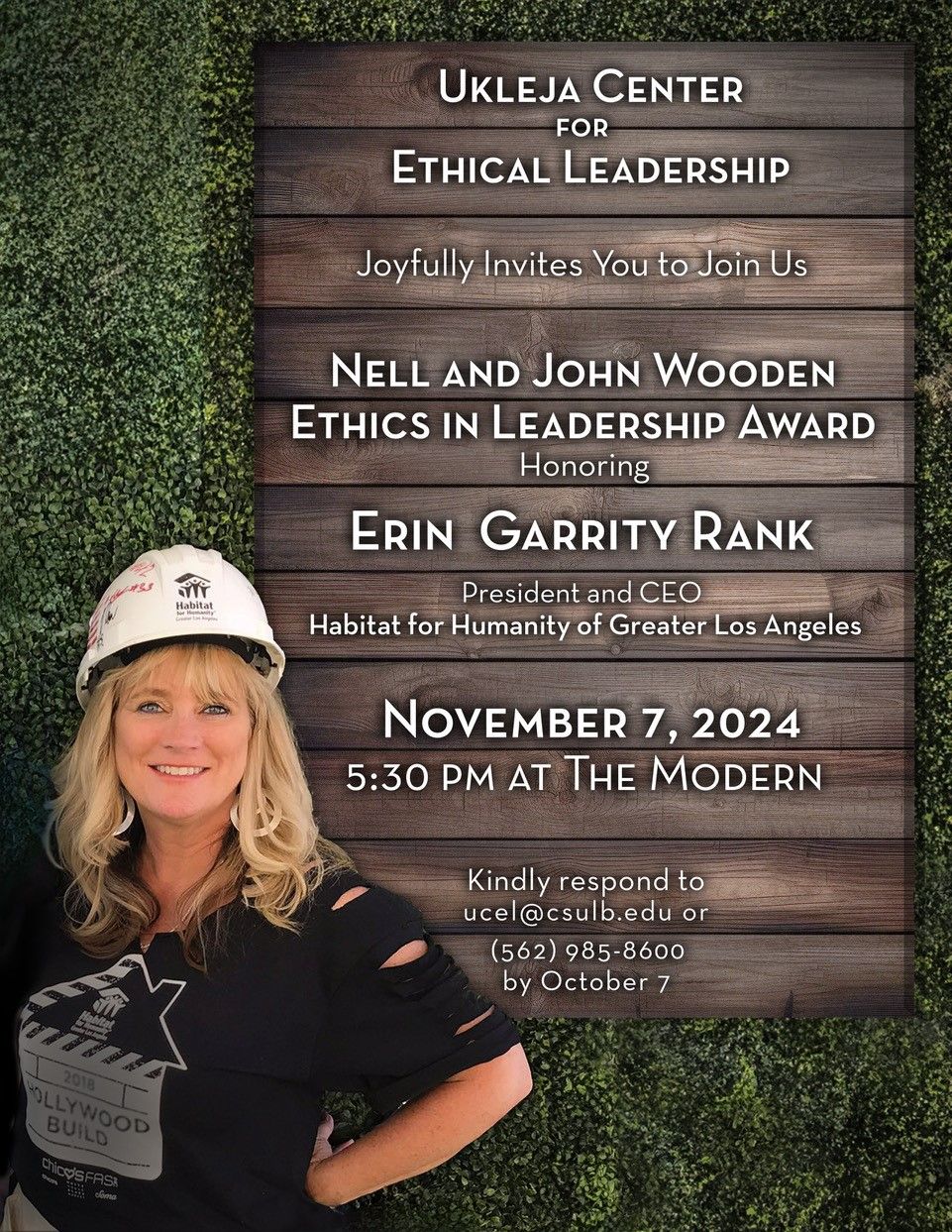 2024 Nell and John Wooden Ethics in Leadership Award