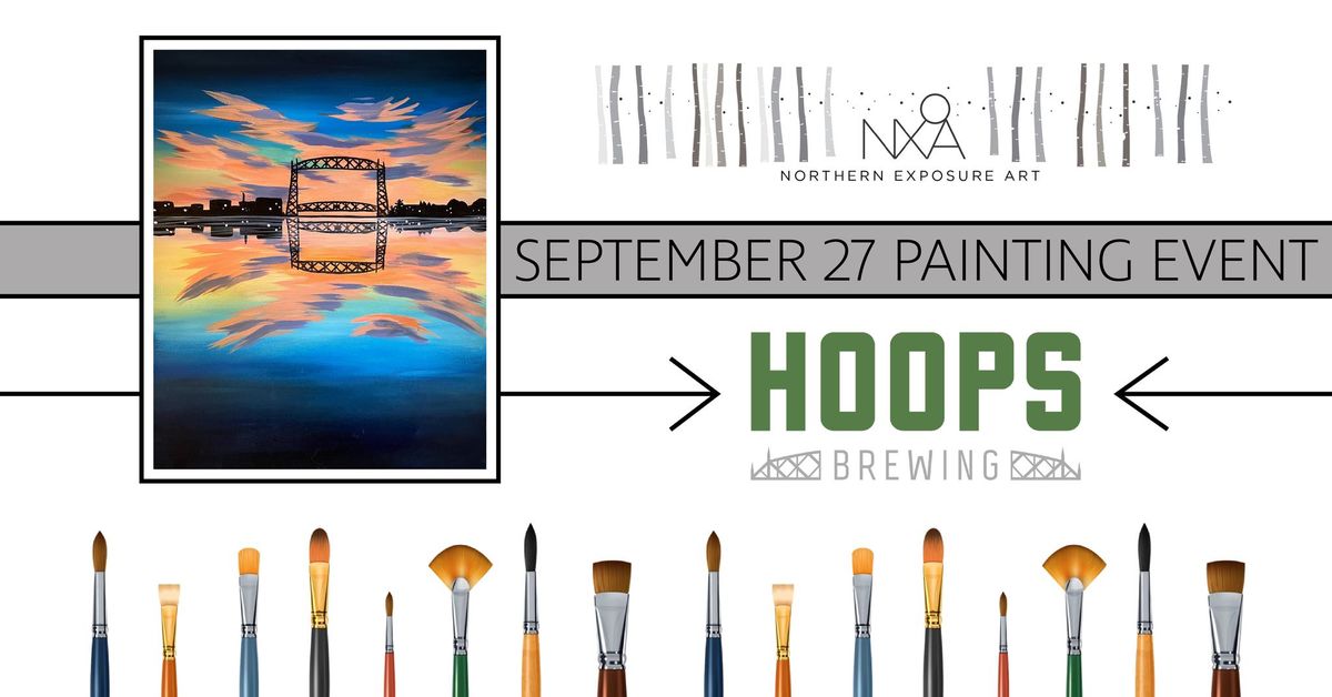 Painting Event at Hoops Brewing