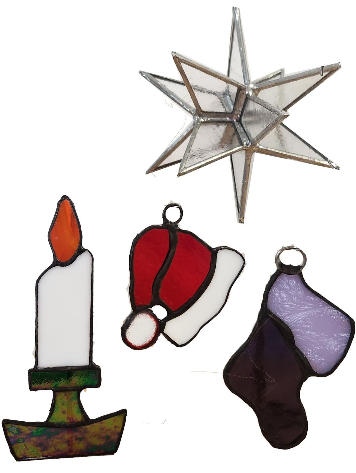 Intro to Stained Glass: Holiday Ornaments