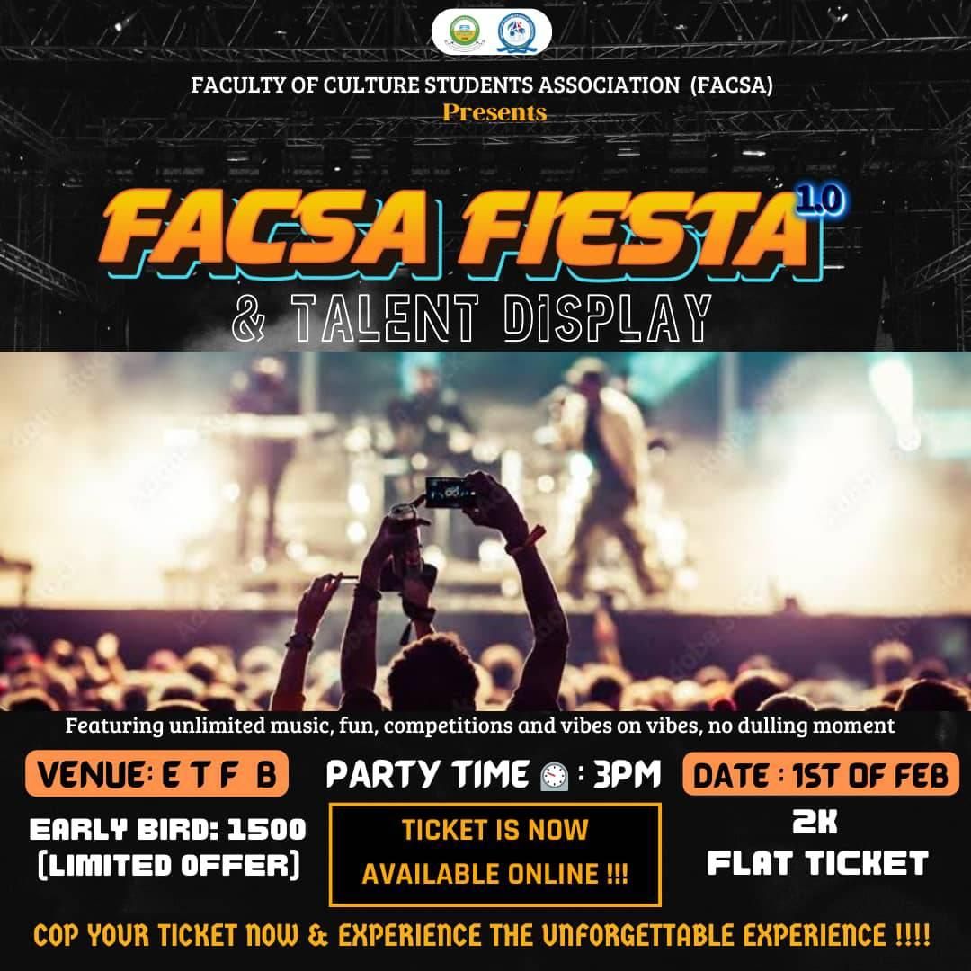 FACSA FIESTA & TALENT DISPLAY 10"