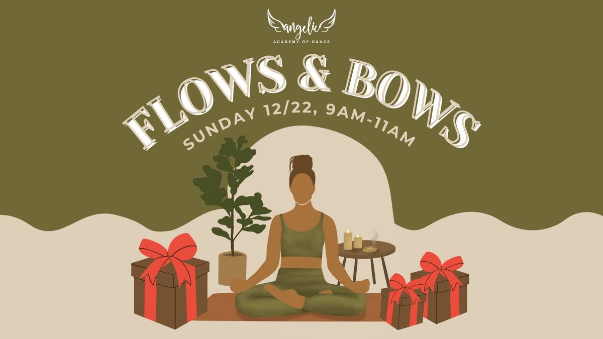 Flows & Bows: Adult Yoga Pop-Up & Gift Wrapping Service