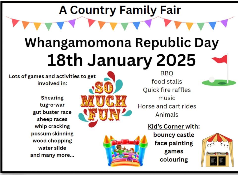 Whangamomona Republic Day 2025