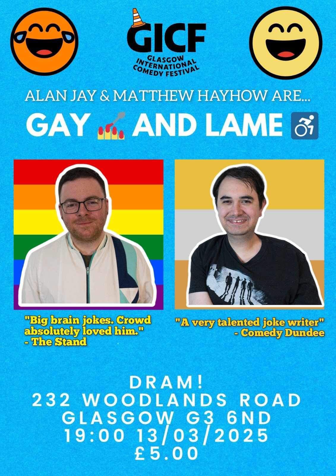 Alan Jay and Matthew Hayhow are GAY and LAME - GICF