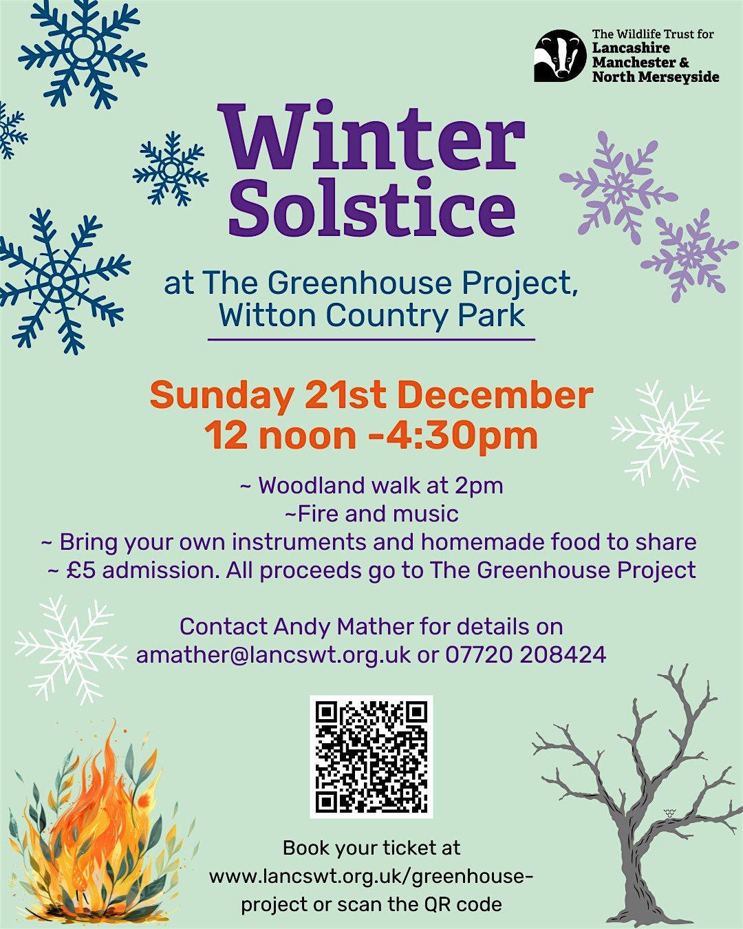 Winter Solstice at The Greenhouse Project | Sunday 21st December