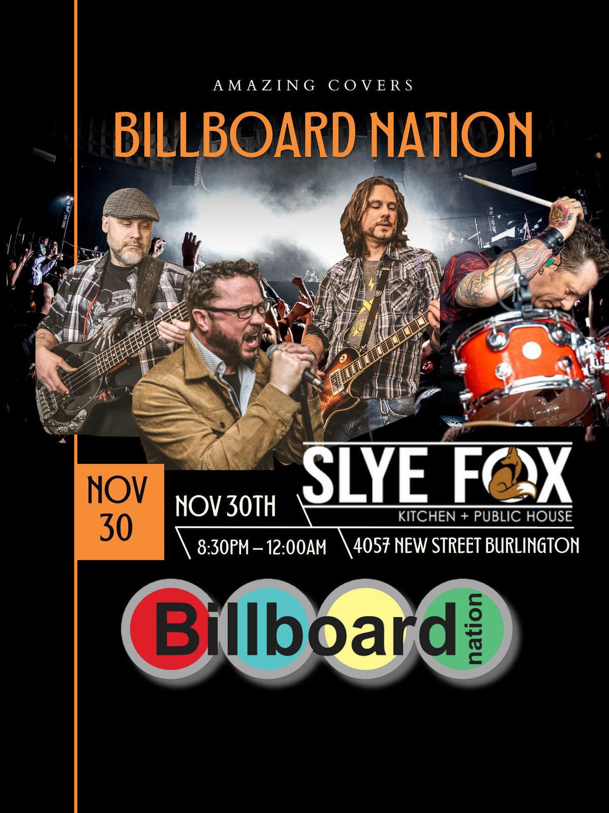 Billboard Nation Live @ The Slye Fox