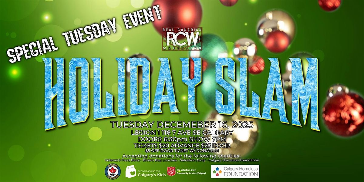 RCW Holiday Slam