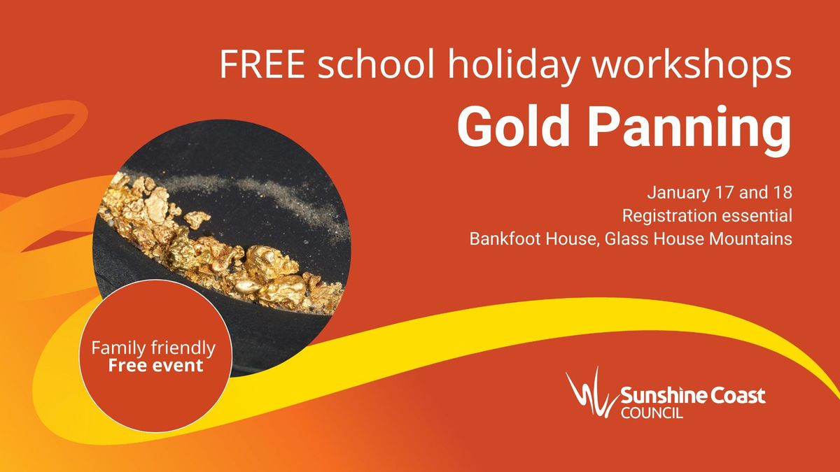 FREE Gold Panning workshop