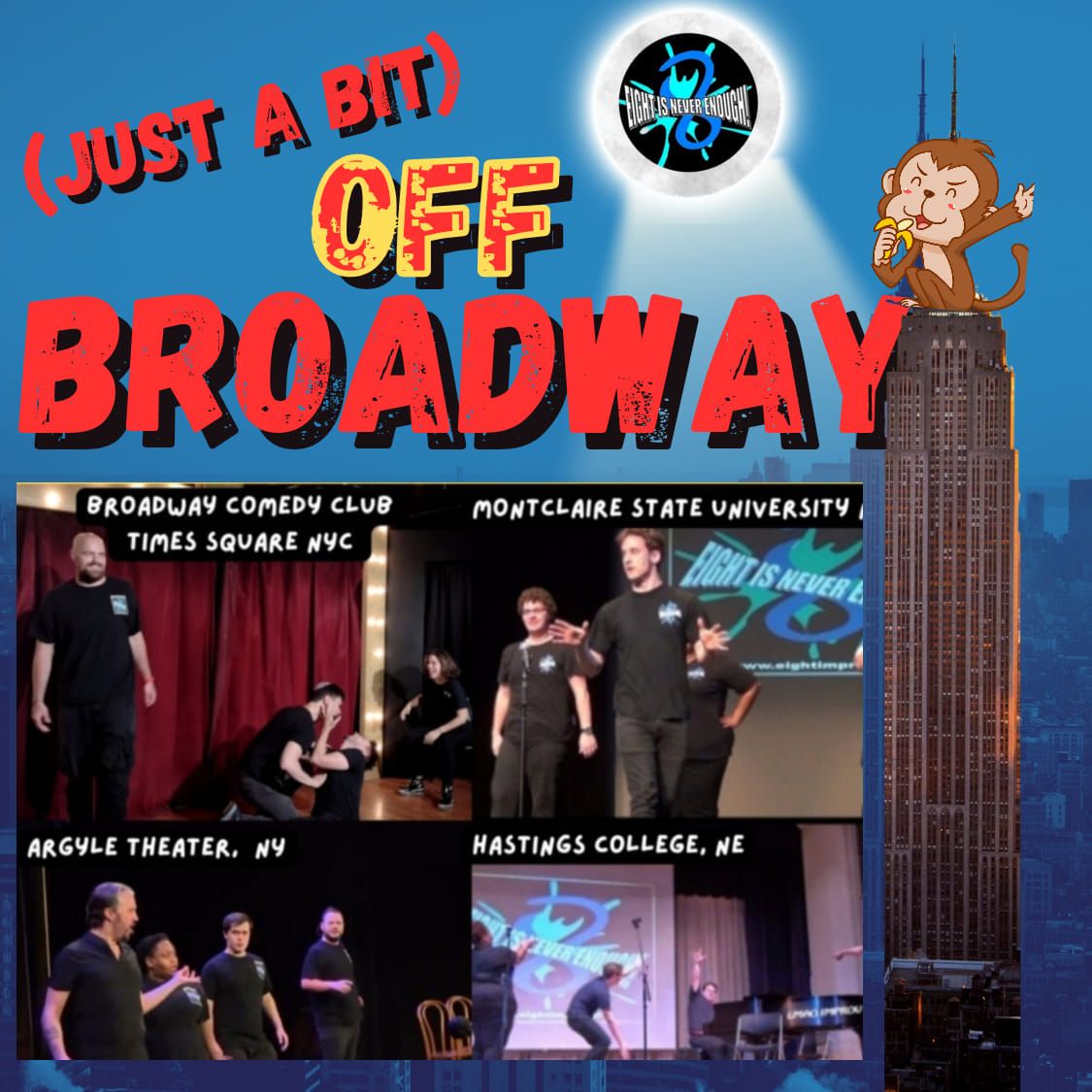 (Just a BIT) OFF -  BROADWAY Improv Comedy, Times Square NYC 