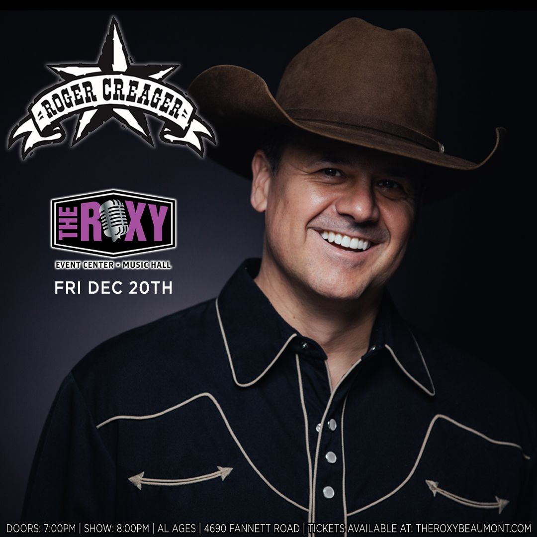 Roger Creager live at The Roxy Beaumont