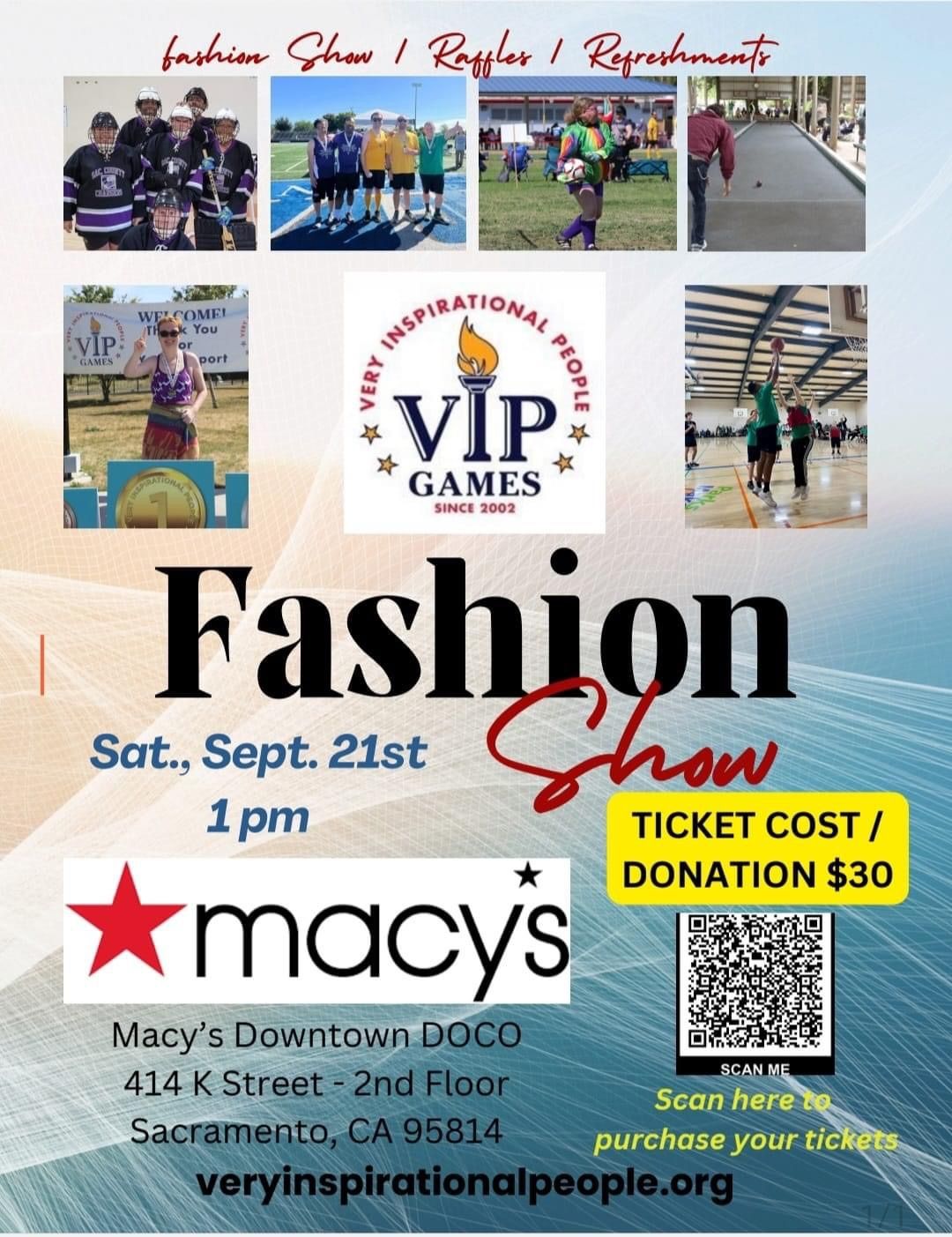 VIP Fashion Show Fundraiser