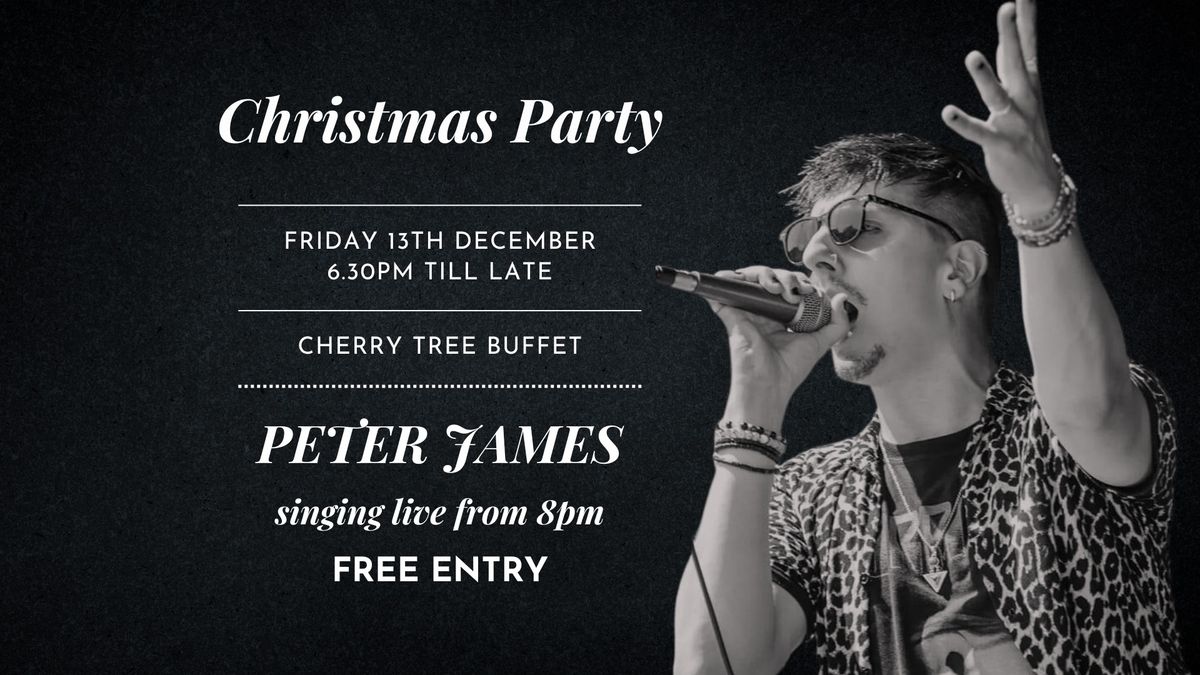 Christmas Party - Live Music from Peter James!